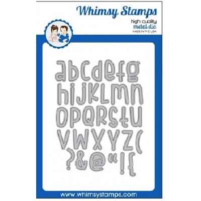 Whimsy Stamps Deb Davis Die - Cutie ABC